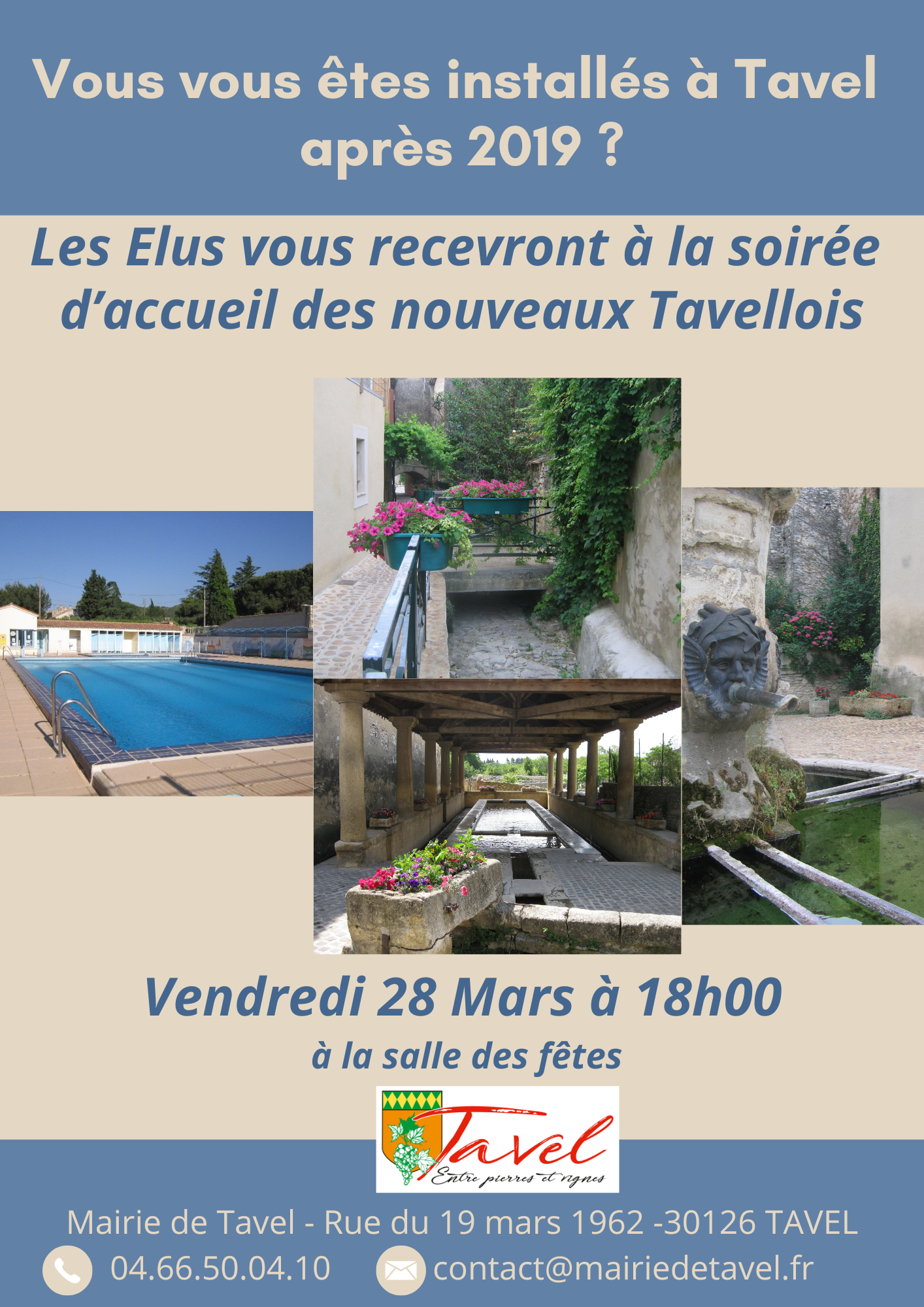 ACCUEIL DES NOUVEAUX TAVELLOIS 2025