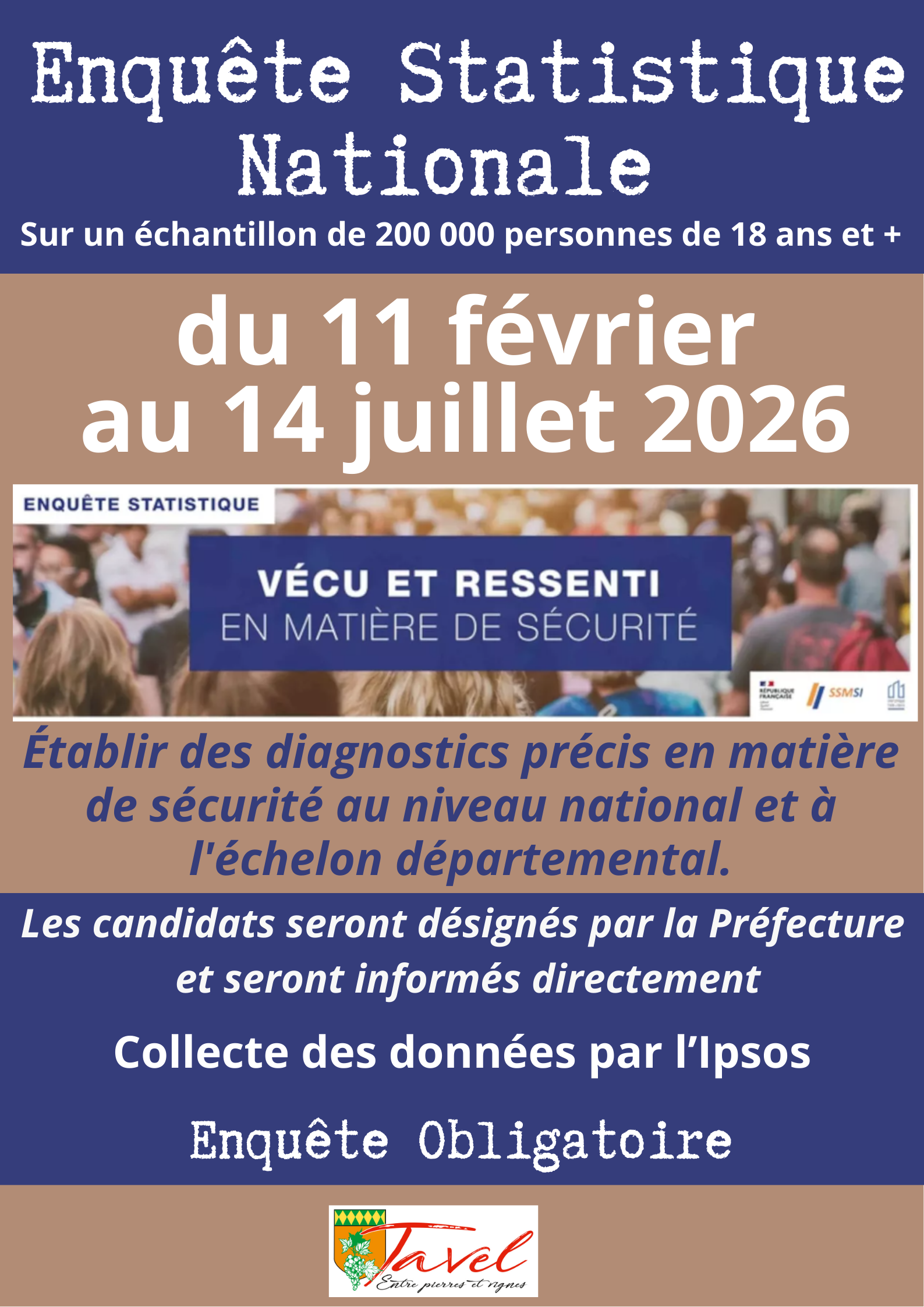 Enquête Statistique nationale 4